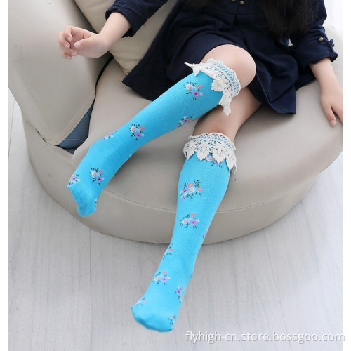 Lovely Children Cotton Cute Long High Socks